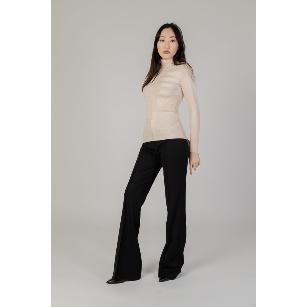 Morgan De Toi Pink Viscose Turtleneck -   -  Morgan De Toi.