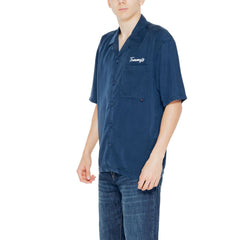 Tommy Hilfiger Jeans Blue Lyocell Shortsleeve -   -  Tommy Hilfiger Jeans.