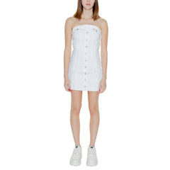 Tommy Hilfiger Jeans White Recycled Cotton Short -   -  Tommy Hilfiger Jeans.