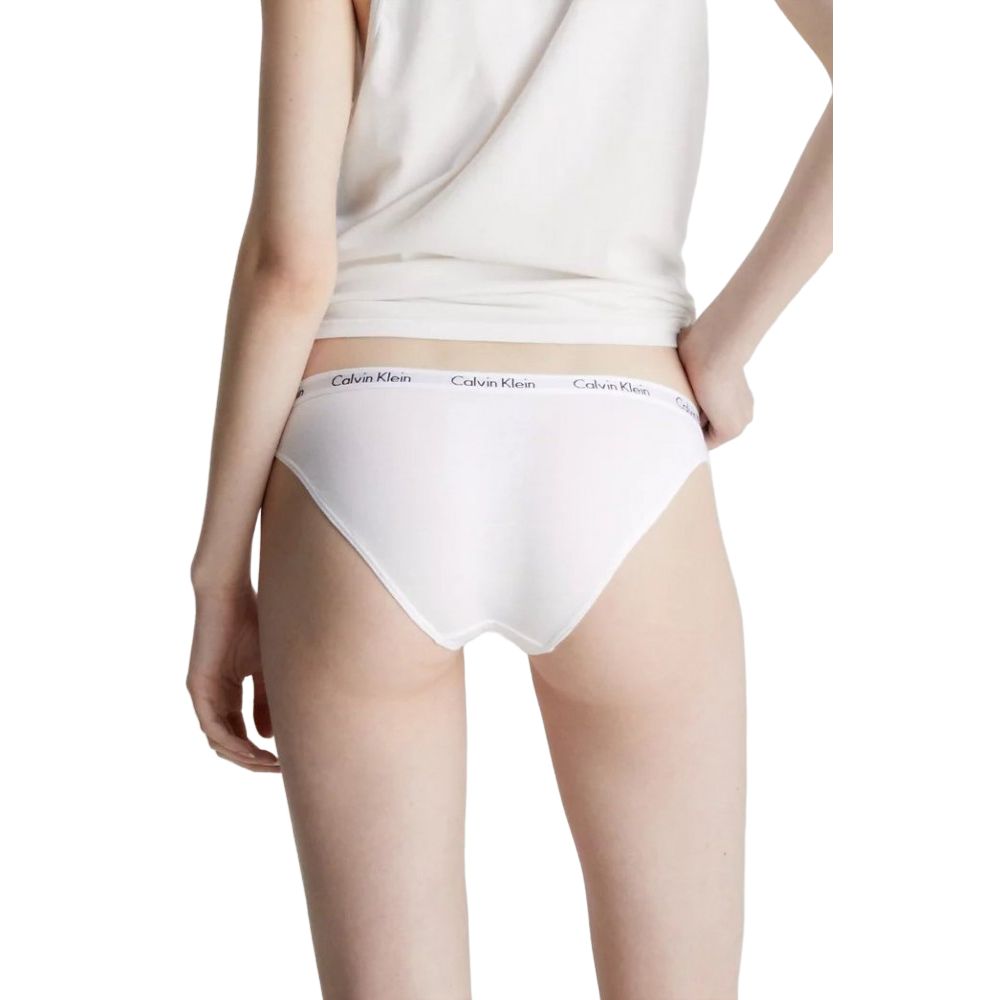 Calvin Klein Underwear White Cotton Panty -   -  Calvin Klein Underwear.