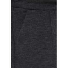 ICHI Gray Polyester Pant -   -  ICHI.