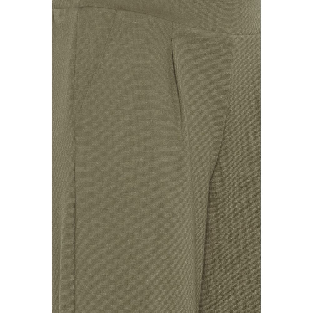 ICHI Green Recycled Polyester Pant -   -  ICHI.