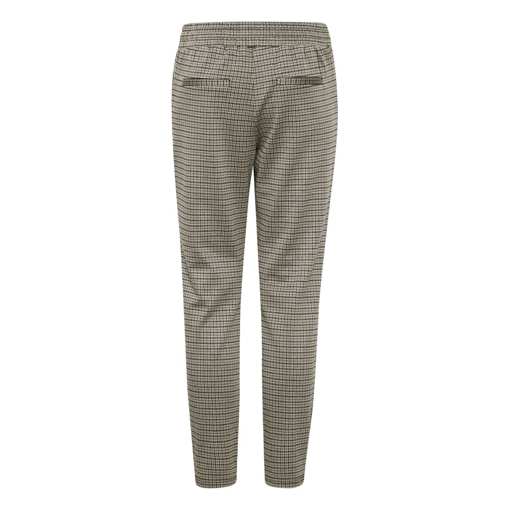 ICHI Beige Polyester Pant -   -  ICHI.