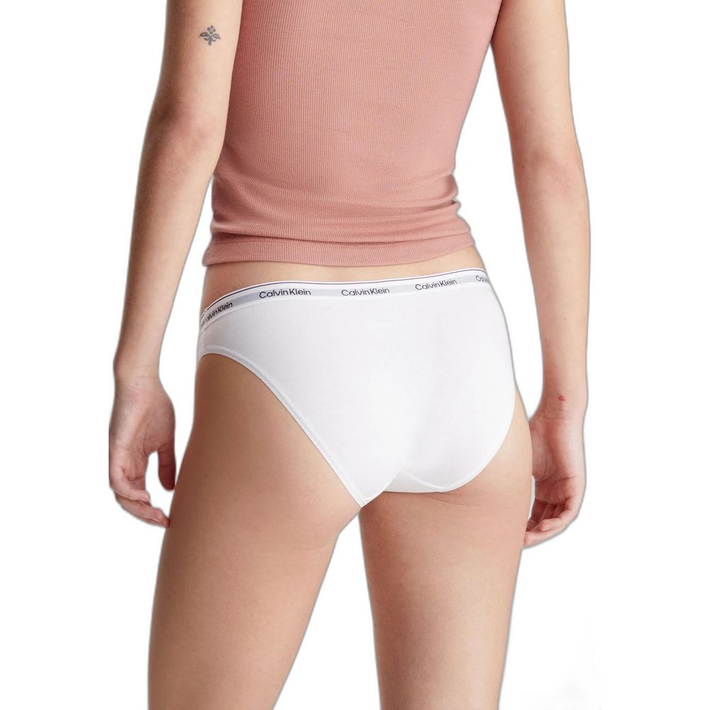 Calvin Klein Underwear White Cotton Panty -   -  Calvin Klein Underwear.