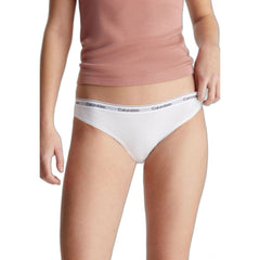 Calvin Klein Underwear White Cotton Panty -   -  Calvin Klein Underwear.