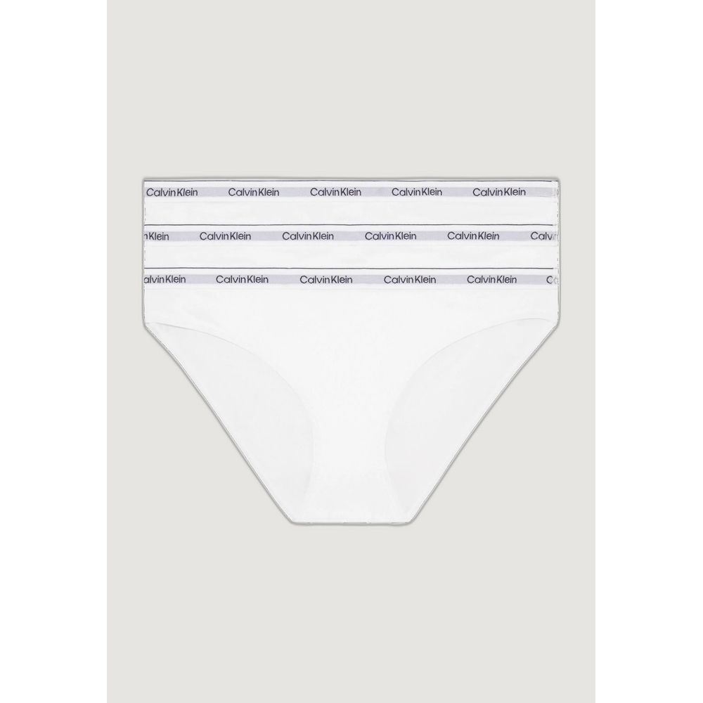 Calvin Klein Underwear White Cotton Panty -   -  Calvin Klein Underwear.