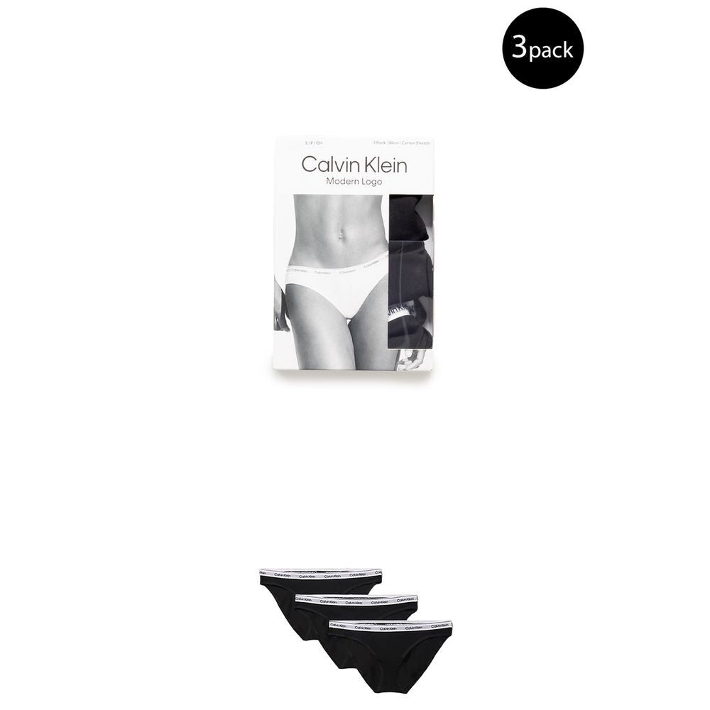 Calvin Klein Underwear Black Cotton Panty -   -  Calvin Klein Underwear.