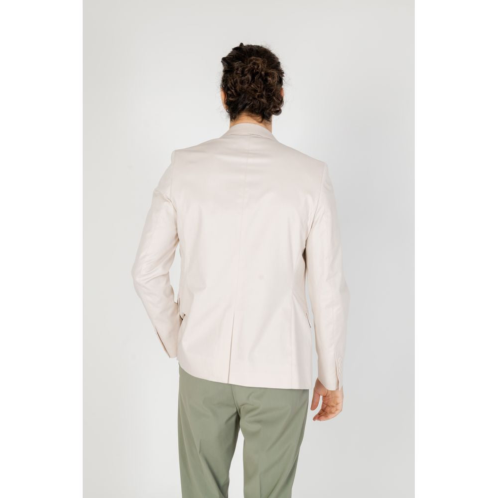 Antony Morato Cream Cotton Blazer -   -  Antony Morato.