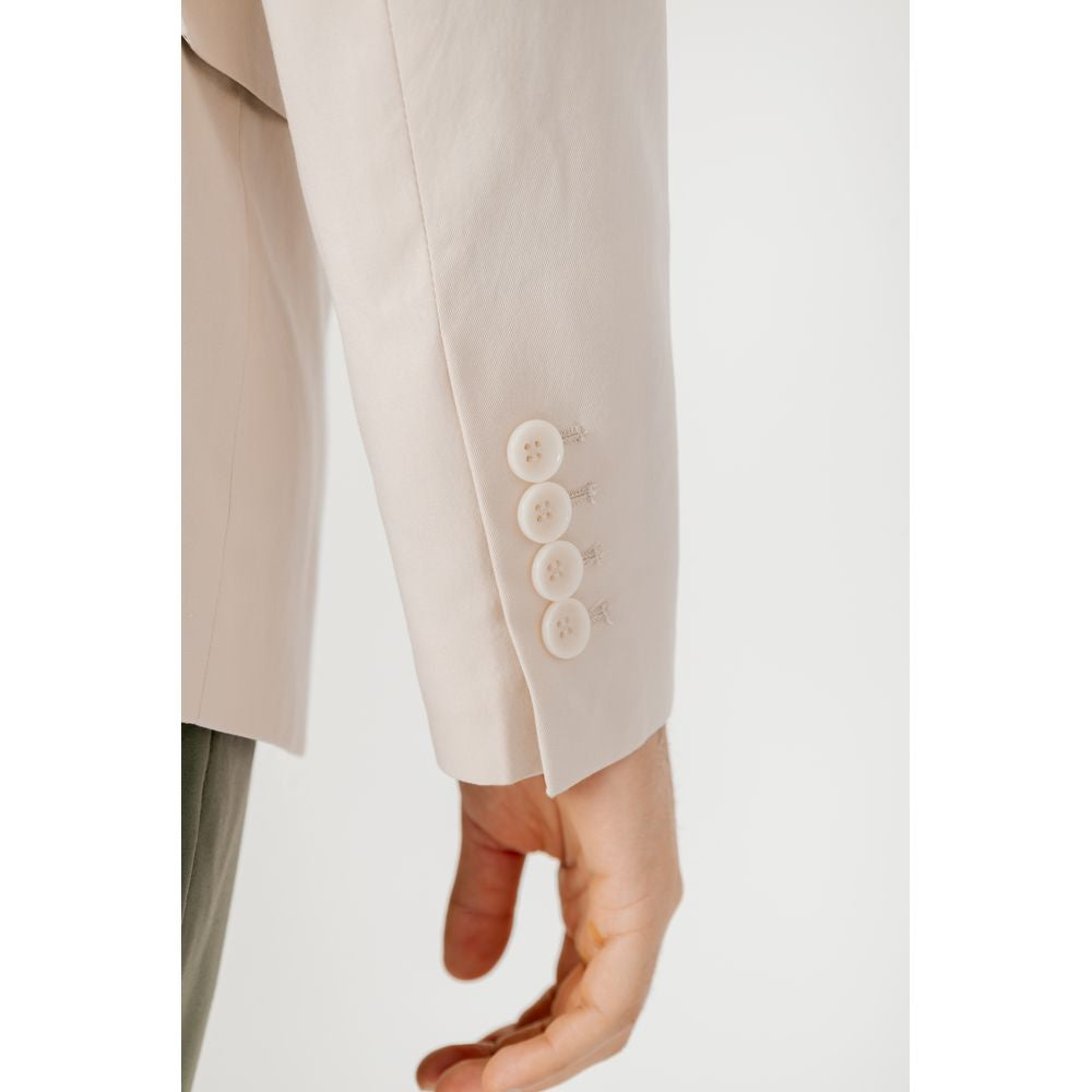 Antony Morato Cream Cotton Blazer -   -  Antony Morato.