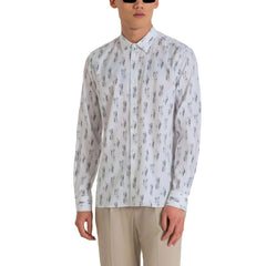 Antony Morato White Viscose Shirt -   -  Antony Morato.