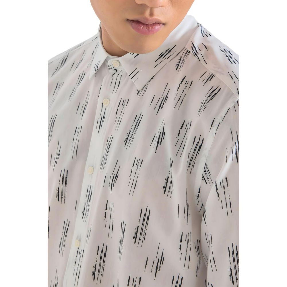 Antony Morato White Viscose Shirt -   -  Antony Morato.