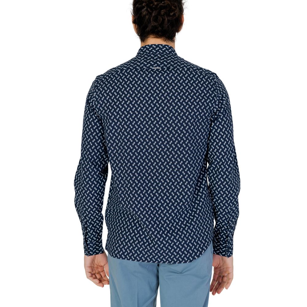 Antony Morato Blue Viscose Shirt -   -  Antony Morato.