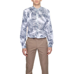 Antony Morato Blue Cotton Shirt -   -  Antony Morato.