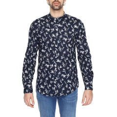 Antony Morato Blue Cotton Shirt -   -  Antony Morato.