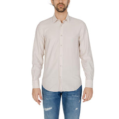 Antony Morato Beige Viscose Shirt -   -  Antony Morato.