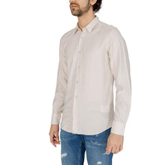Antony Morato Beige Viscose Shirt -   -  Antony Morato.