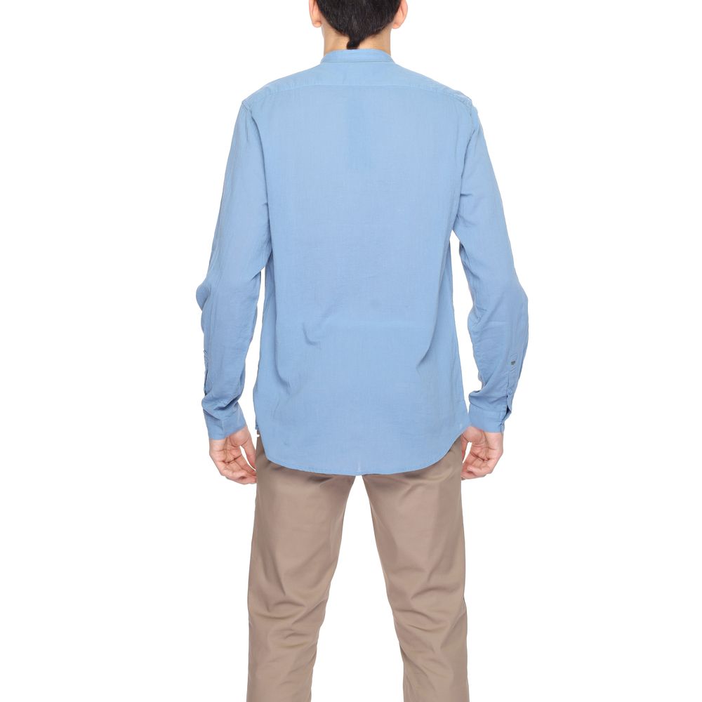 Antony Morato Blue Cotton Shirt -   -  Antony Morato.
