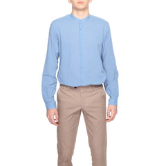 Antony Morato Blue Cotton Shirt -   -  Antony Morato.
