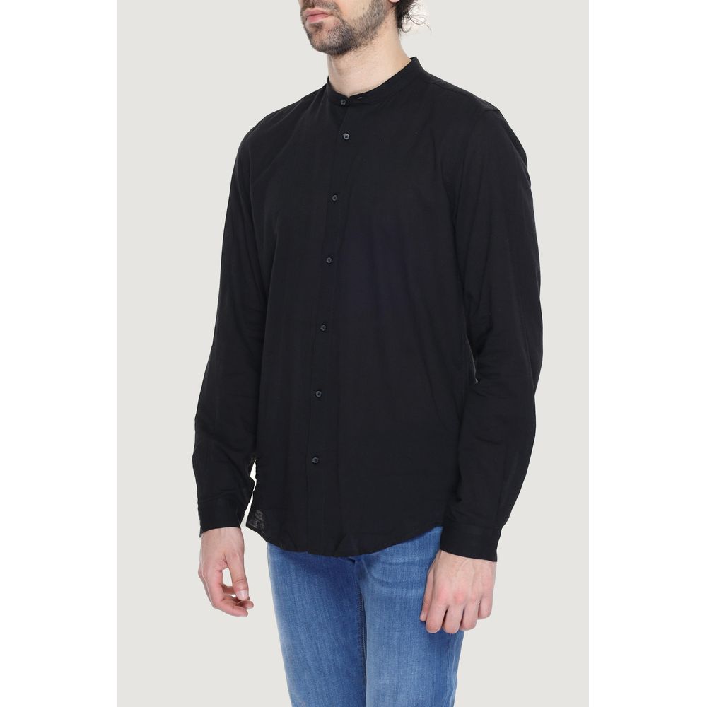 Antony Morato Black Cotton Shirt -   -  Antony Morato.