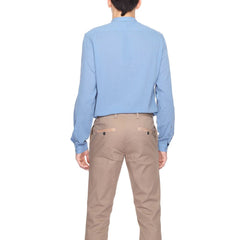 Antony Morato Blue Cotton Shirt -   -  Antony Morato.