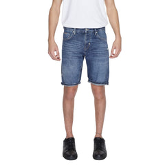 Antony Morato Blue Cotton Bermuda -   -  Antony Morato.