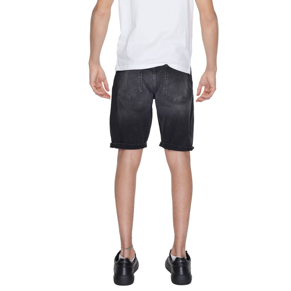 Antony Morato Black Cotton Bermuda -   -  Antony Morato.