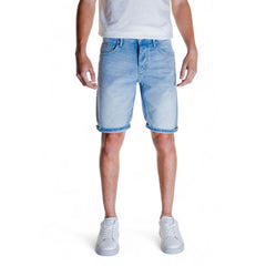 Antony Morato Light Blue Cotton Bermuda -   -  Antony Morato.