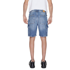 Antony Morato Blue Cotton Bermuda -   -  Antony Morato.