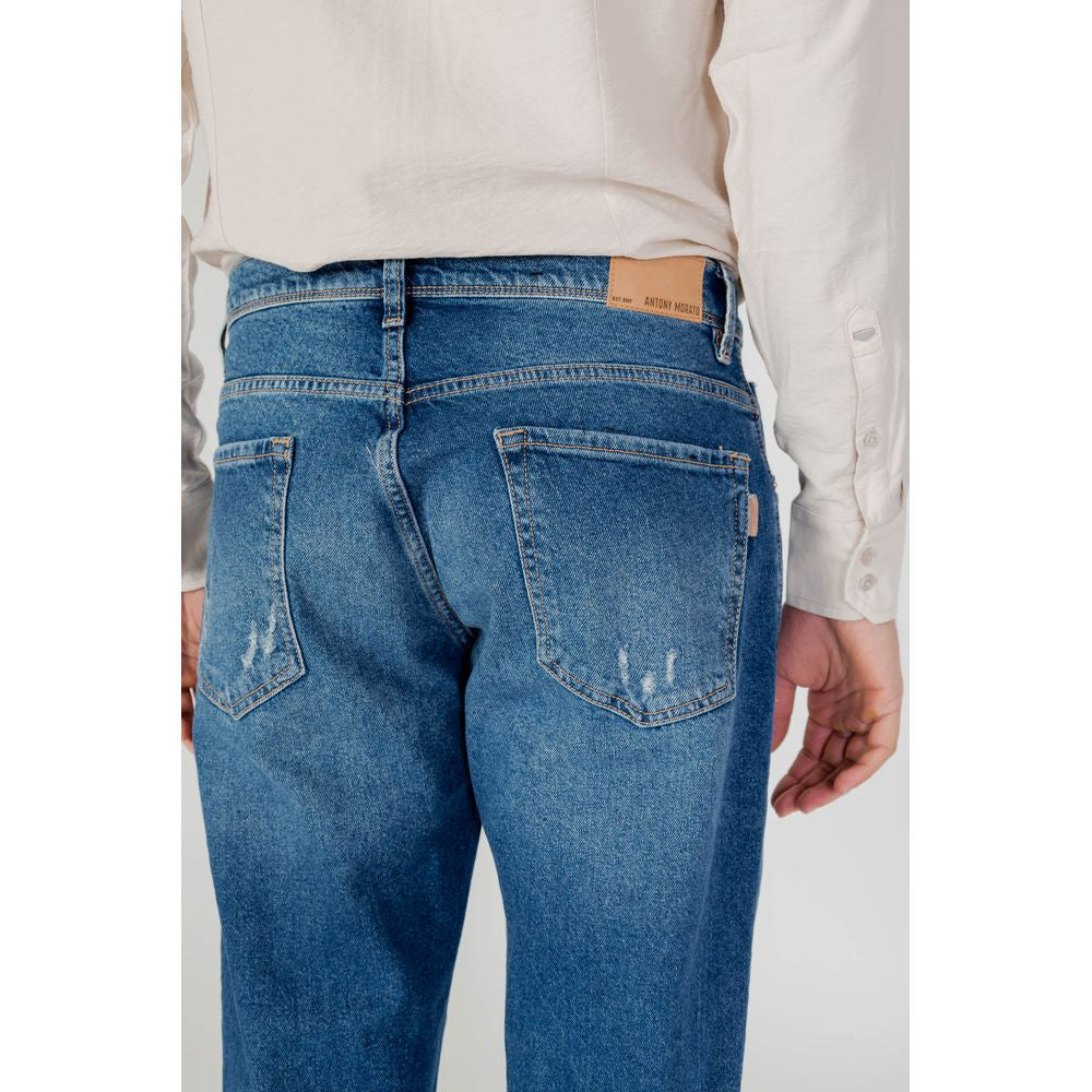 Antony Morato Blue Cotton Jeans & Pant -   -  Antony Morato.