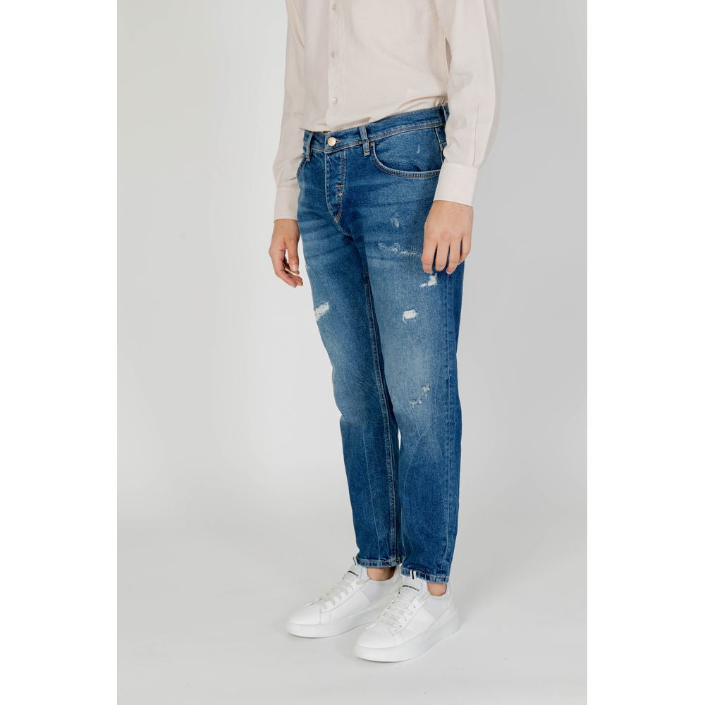 Antony Morato Blue Cotton Jeans & Pant -   -  Antony Morato.