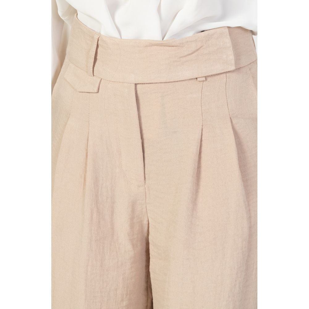 Vero Moda Pink Viscose Pant -   -  Vero Moda.