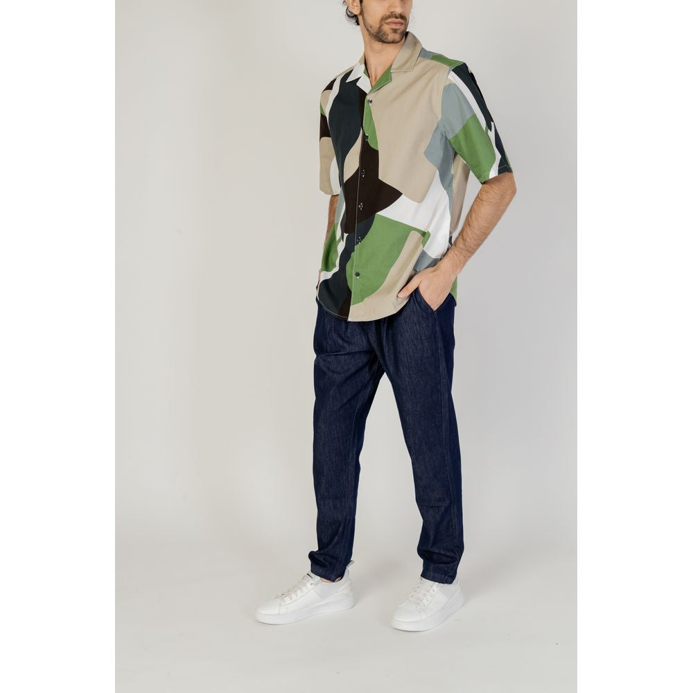 Only & Sons Green Cotton Shortsleeve -   -  Only & Sons.