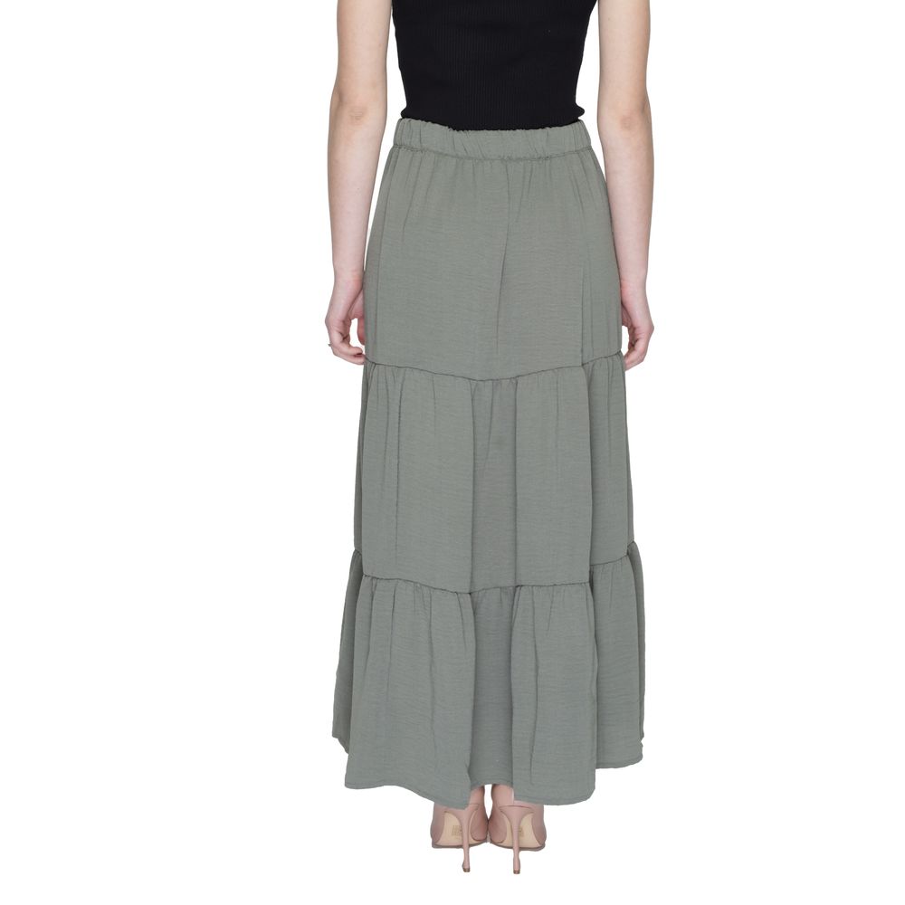 Jacqueline De Yong Green Polyester Skirt -   -  Jacqueline De Yong.