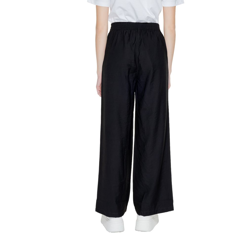 Jacqueline De Yong Black Viscose Pant -   -  Jacqueline De Yong.