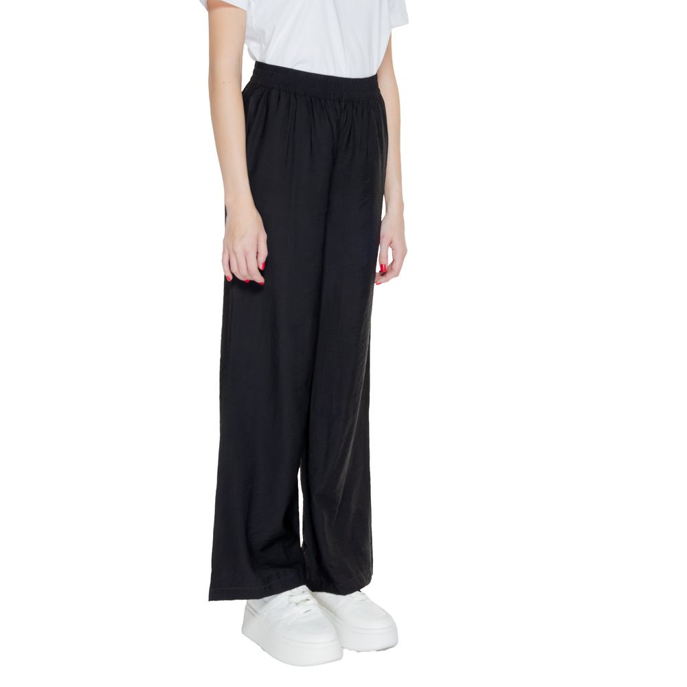 Jacqueline De Yong Black Viscose Pant -   -  Jacqueline De Yong.
