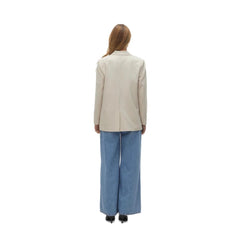 Vero Moda Beige Polyester Blazer -   -  Vero Moda.
