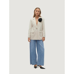 Vero Moda Beige Polyester Blazer -   -  Vero Moda.