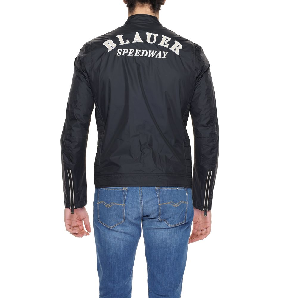 Blauer Black Polyamide Jackets & Coat -   -  Blauer.