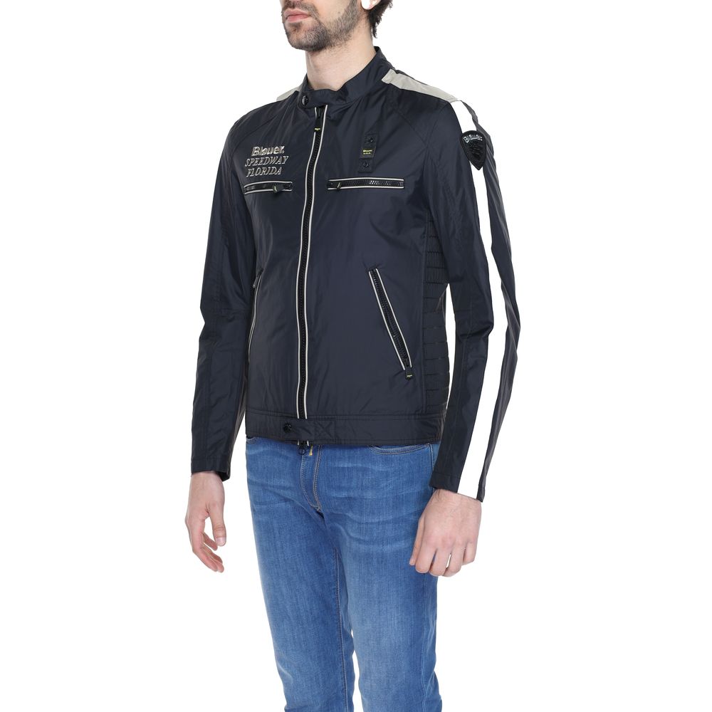 Blauer Black Polyamide Jackets & Coat -   -  Blauer.