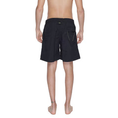 Blauer Black Polyamide Swim Short -   -  Blauer.