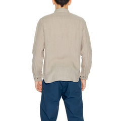 Blauer Beige Linen Shirt -   -  Blauer.