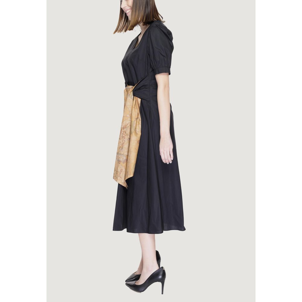 Alviero Martini Prima Classe Black Cotton Long -   -  Alviero Martini Prima Classe.