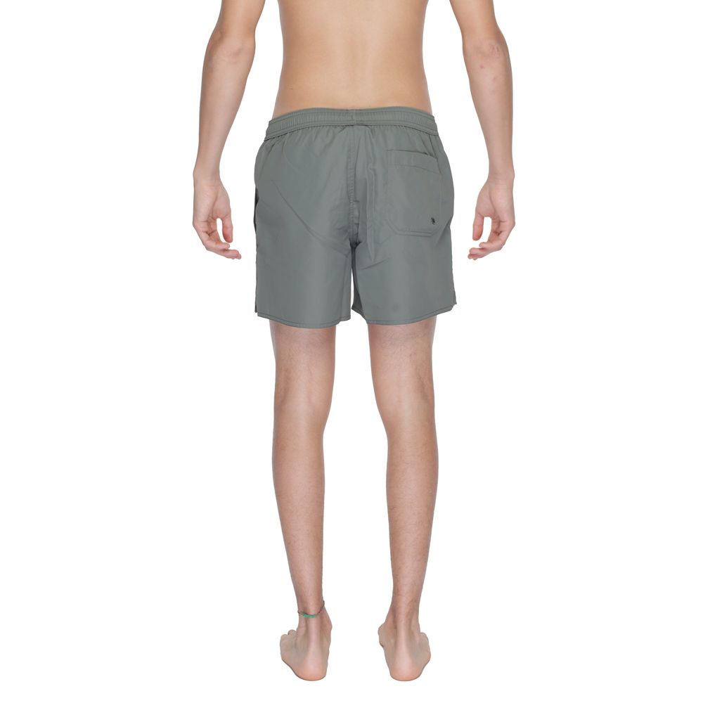 Emporio Armani Underwear Green Polyester Swim Short -   -  Emporio Armani Underwear.