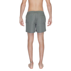 Emporio Armani Underwear Green Polyester Swim Short -   -  Emporio Armani Underwear.