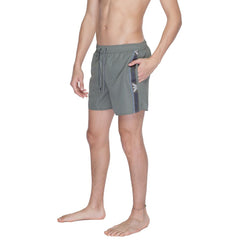 Emporio Armani Underwear Green Polyester Swim Short -   -  Emporio Armani Underwear.