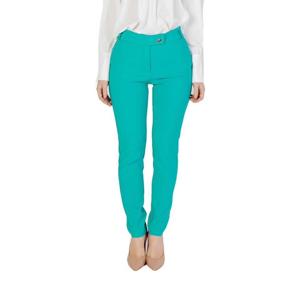 Rinascimento Green Polyester Pant -   -  Rinascimento.