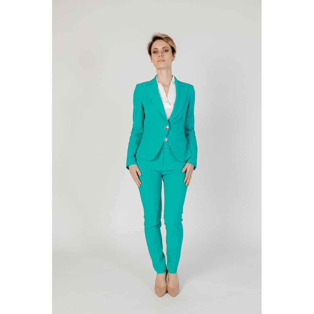 Rinascimento Green Polyester Pant -   -  Rinascimento.