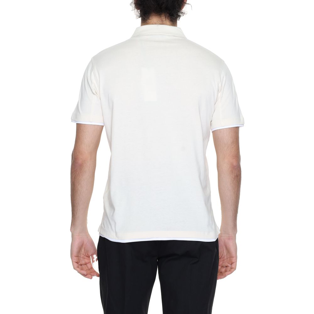 Hamaki-Ho Cream Cotton Polo Shirt -   -  Hamaki-Ho.