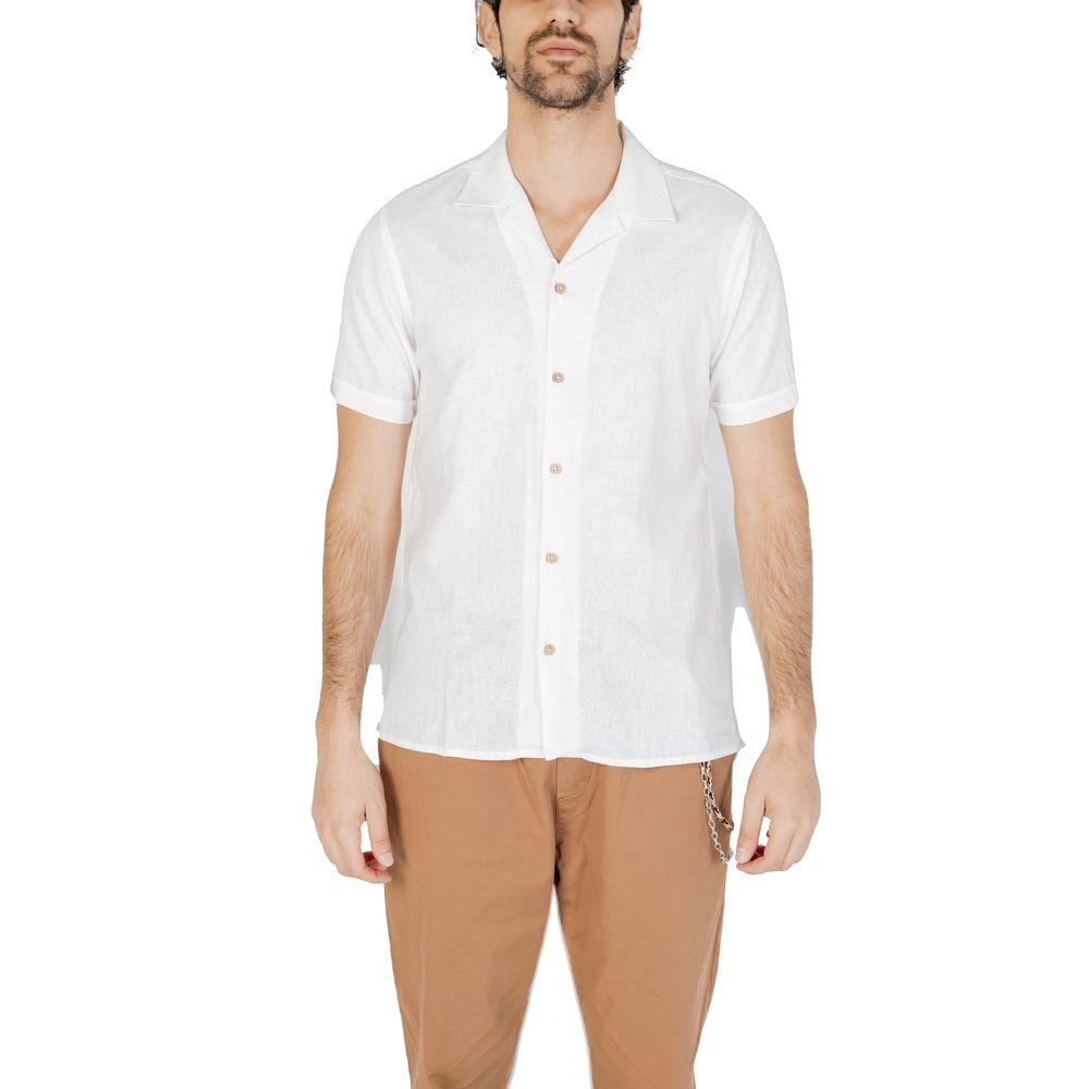 Hamaki-Ho White Linen Shortsleeve -   -  Hamaki-Ho.