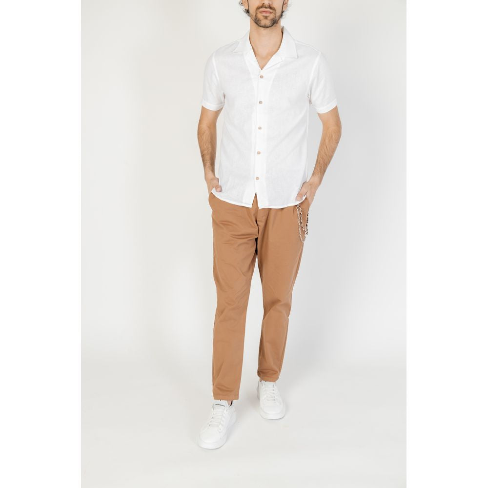 Hamaki-Ho White Linen Shortsleeve -   -  Hamaki-Ho.